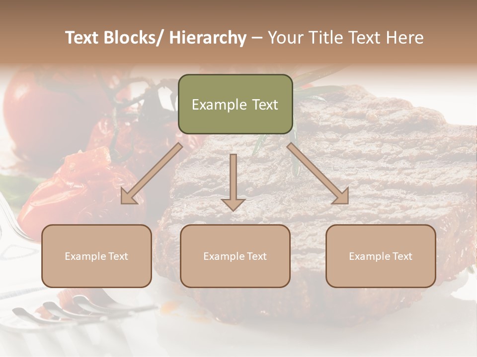 Dish Fork Lunch PowerPoint Template
