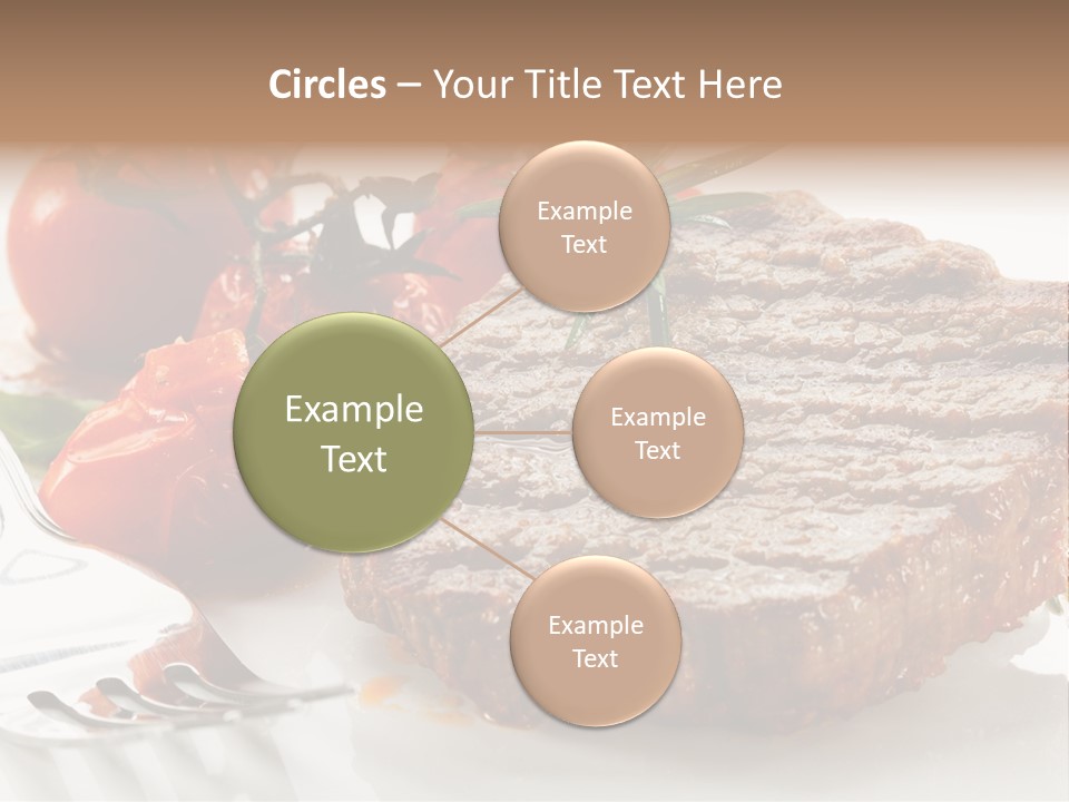 Dish Fork Lunch PowerPoint Template