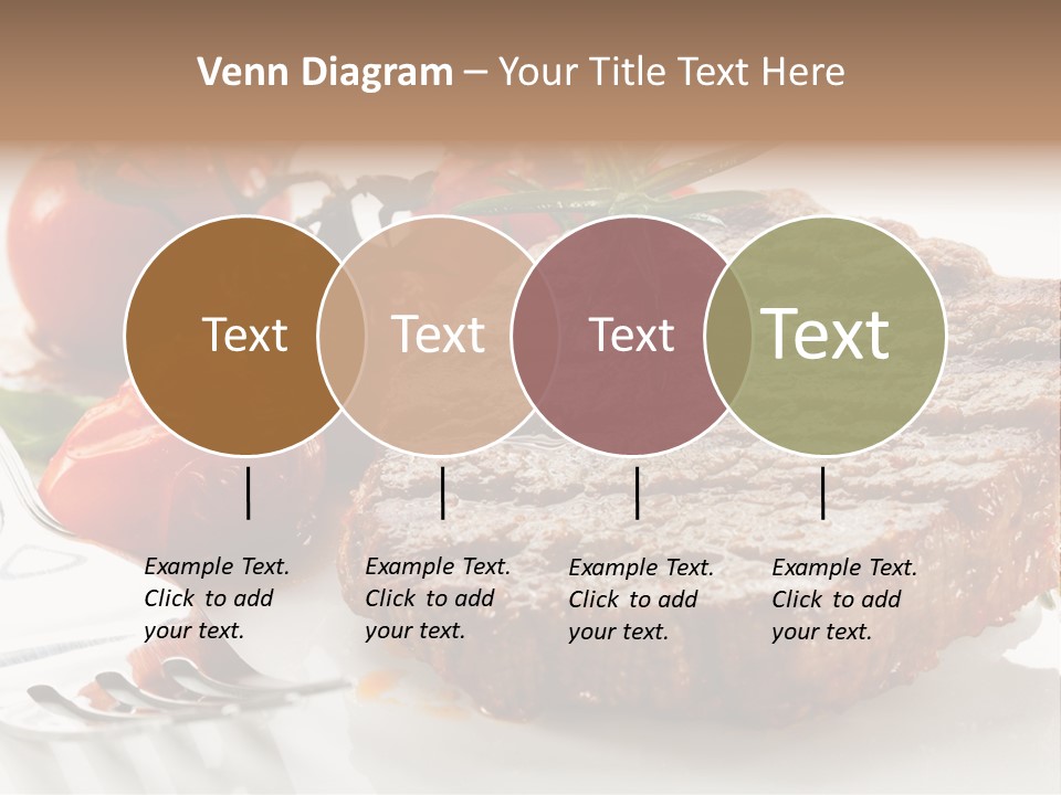 Dish Fork Lunch PowerPoint Template