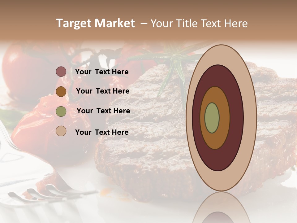 Dish Fork Lunch PowerPoint Template