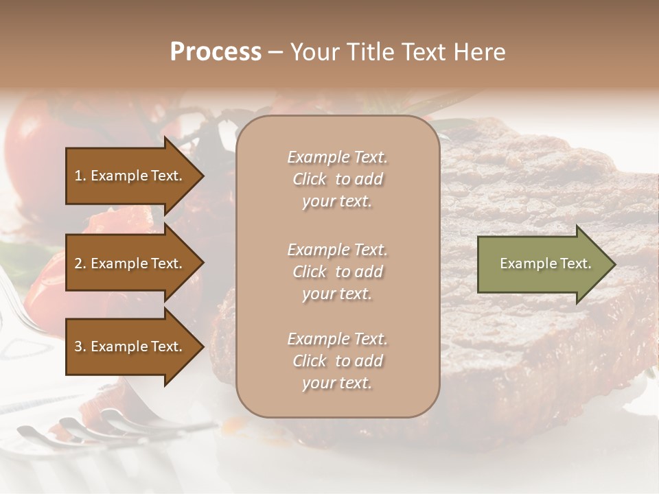 Dish Fork Lunch PowerPoint Template
