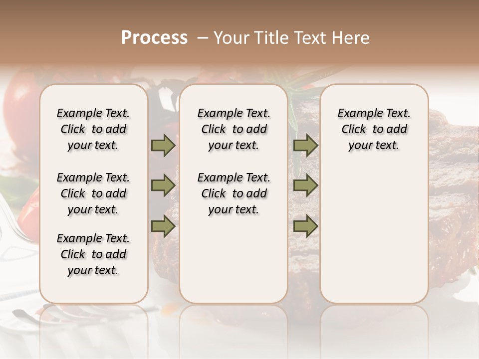 Dish Fork Lunch PowerPoint Template