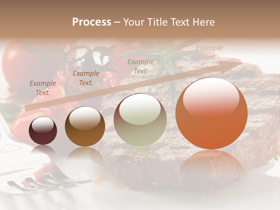 Dish Fork Lunch PowerPoint Template