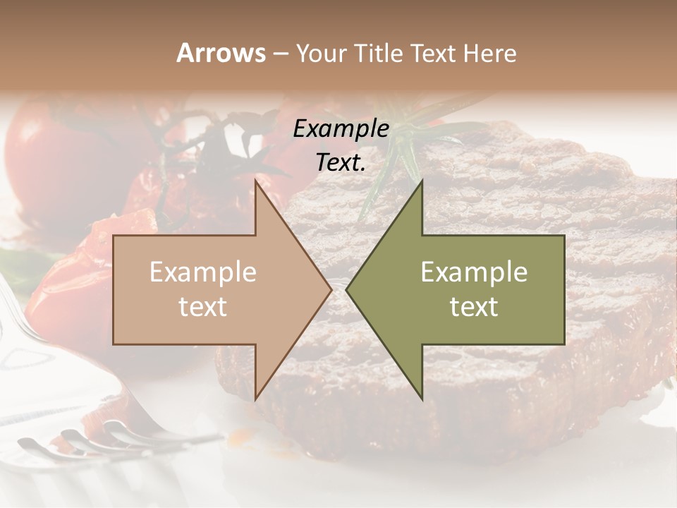 Dish Fork Lunch PowerPoint Template