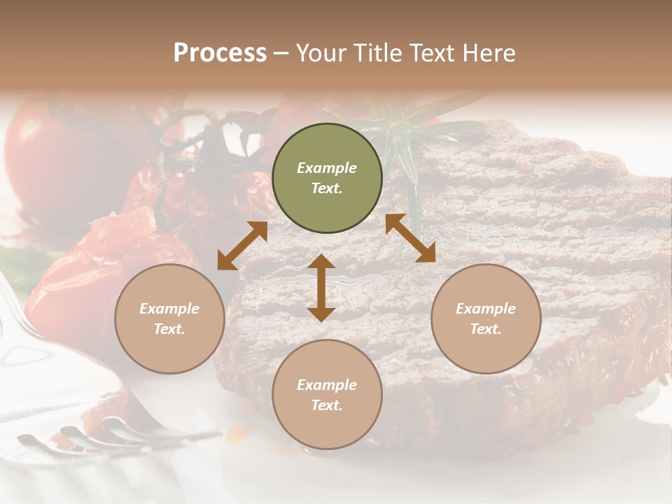 Dish Fork Lunch PowerPoint Template