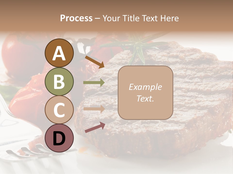 Dish Fork Lunch PowerPoint Template