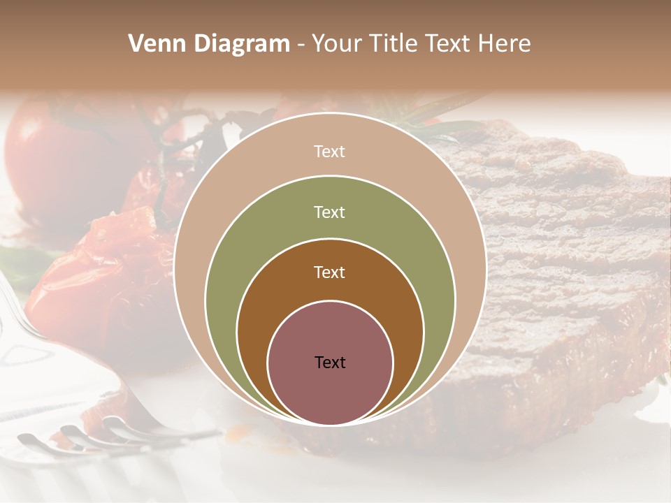 Dish Fork Lunch PowerPoint Template