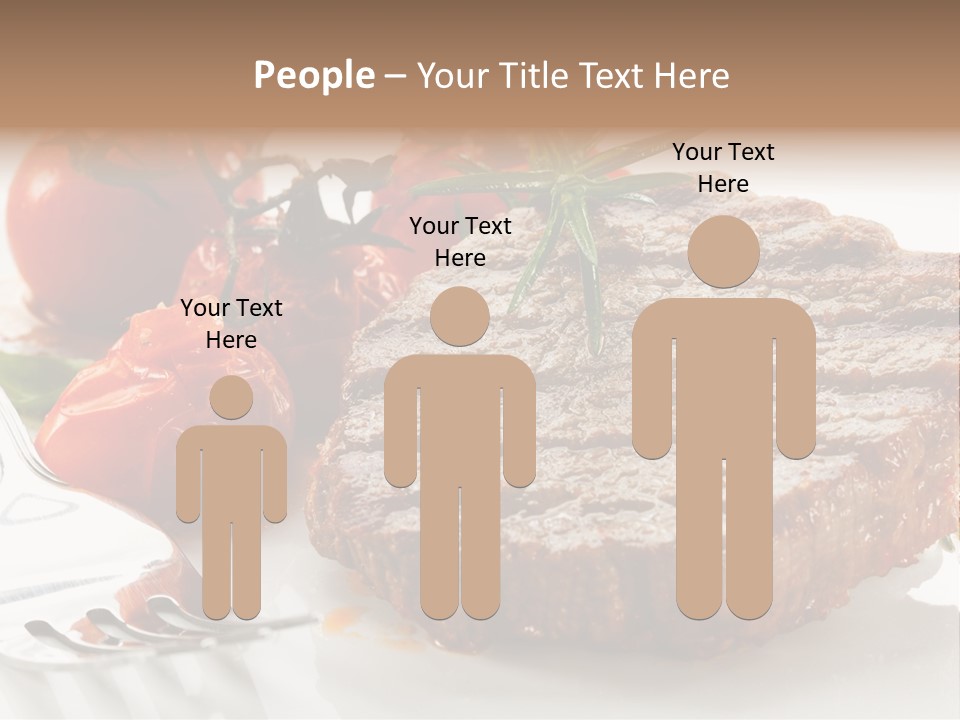 Dish Fork Lunch PowerPoint Template