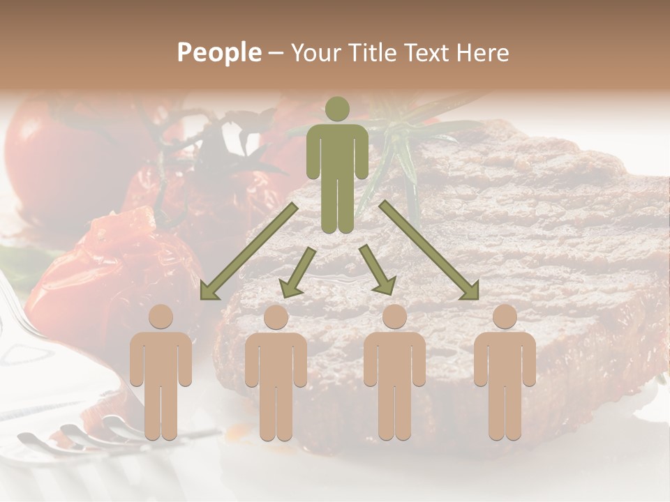 Dish Fork Lunch PowerPoint Template