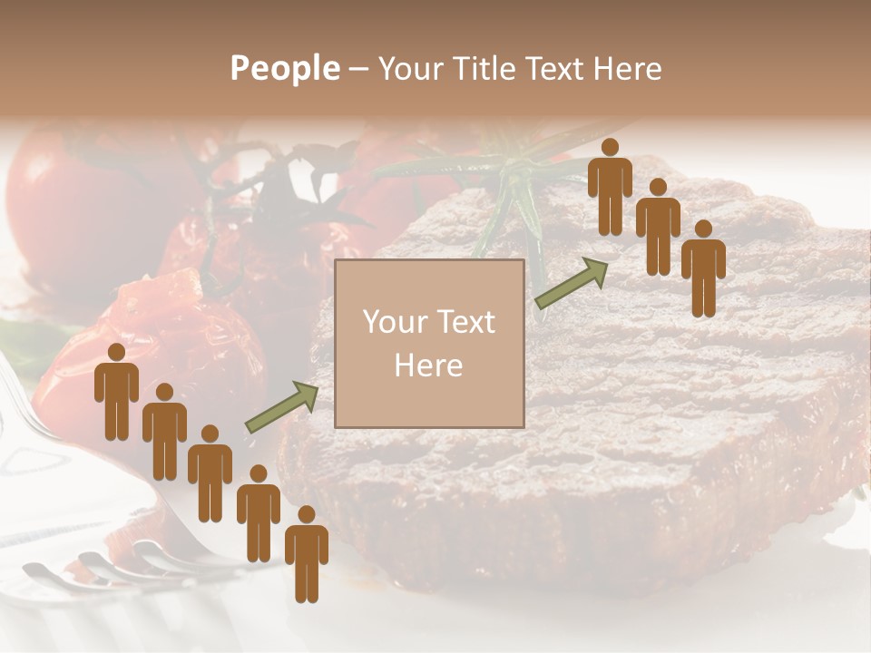 Dish Fork Lunch PowerPoint Template