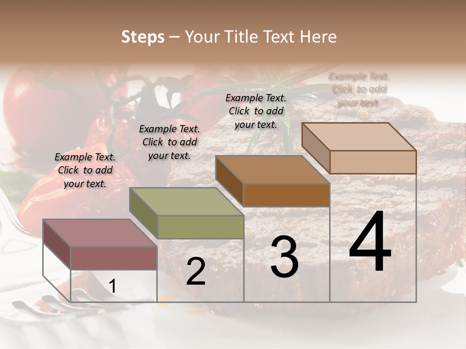 Dish Fork Lunch PowerPoint Template