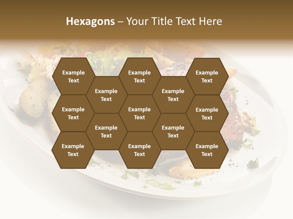 Grilled Vegetables Meal PowerPoint Template