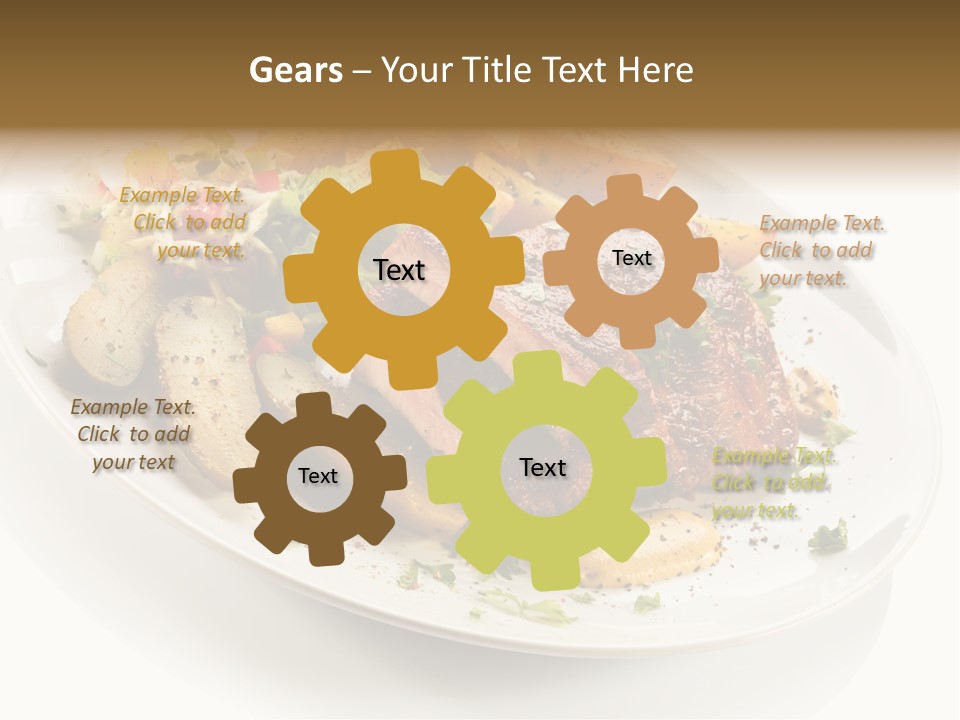 Grilled Vegetables Meal PowerPoint Template