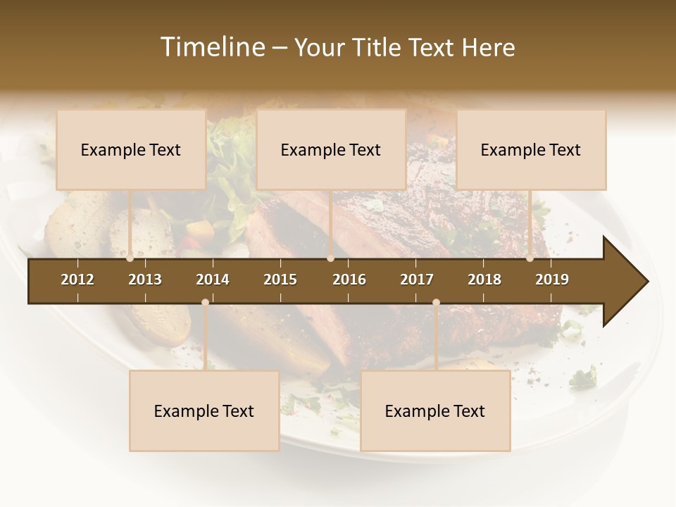 Grilled Vegetables Meal PowerPoint Template