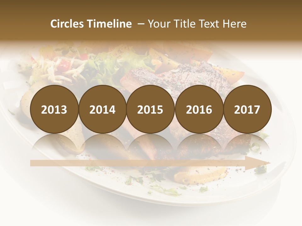 Grilled Vegetables Meal PowerPoint Template