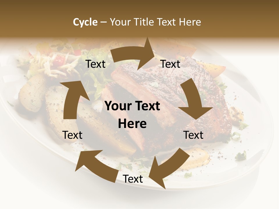 Grilled Vegetables Meal PowerPoint Template
