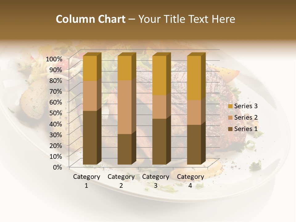 Grilled Vegetables Meal PowerPoint Template