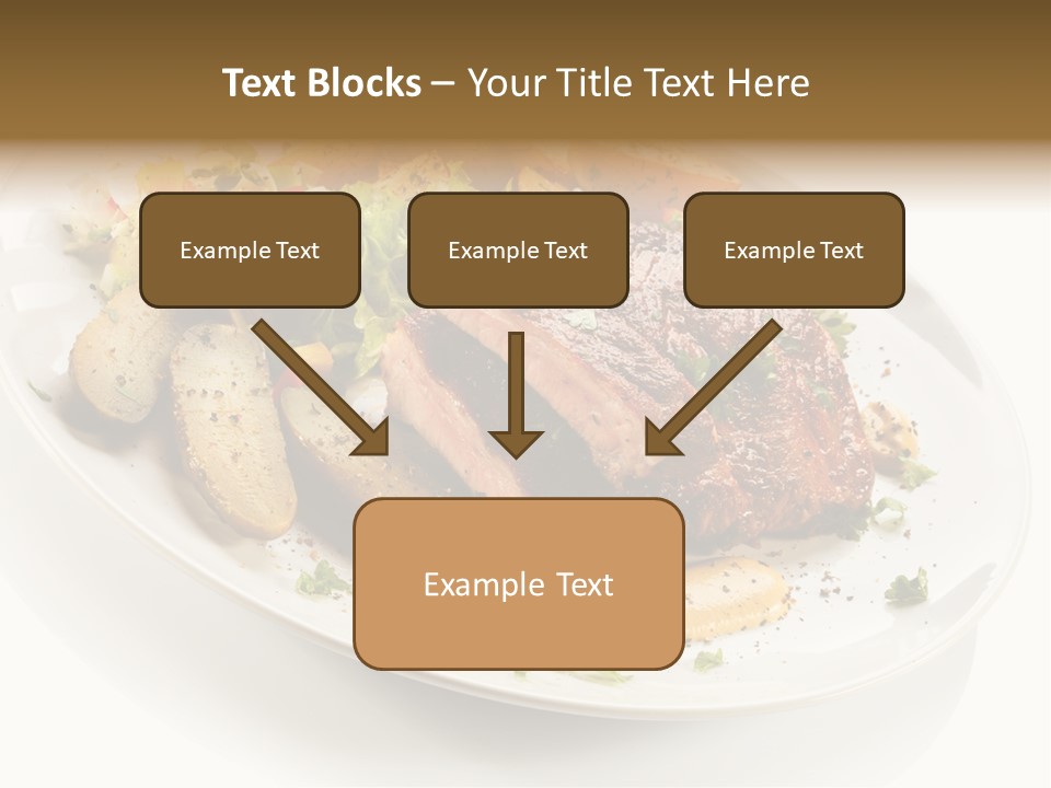 Grilled Vegetables Meal PowerPoint Template