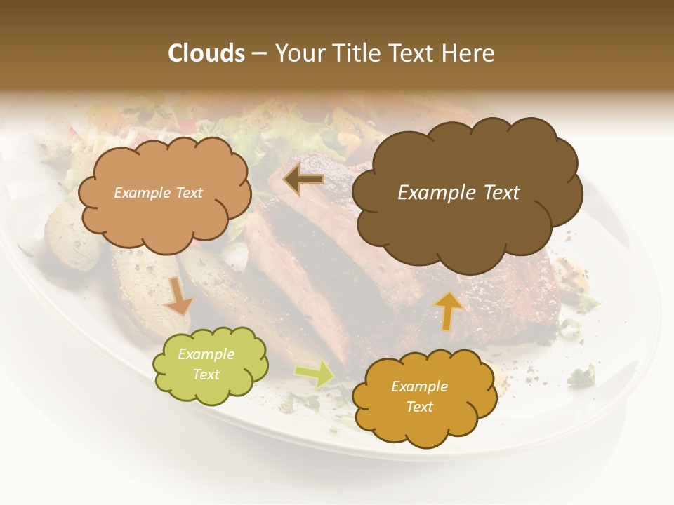 Grilled Vegetables Meal PowerPoint Template