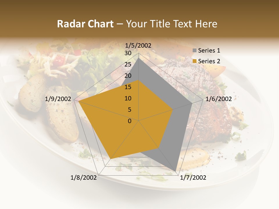 Grilled Vegetables Meal PowerPoint Template