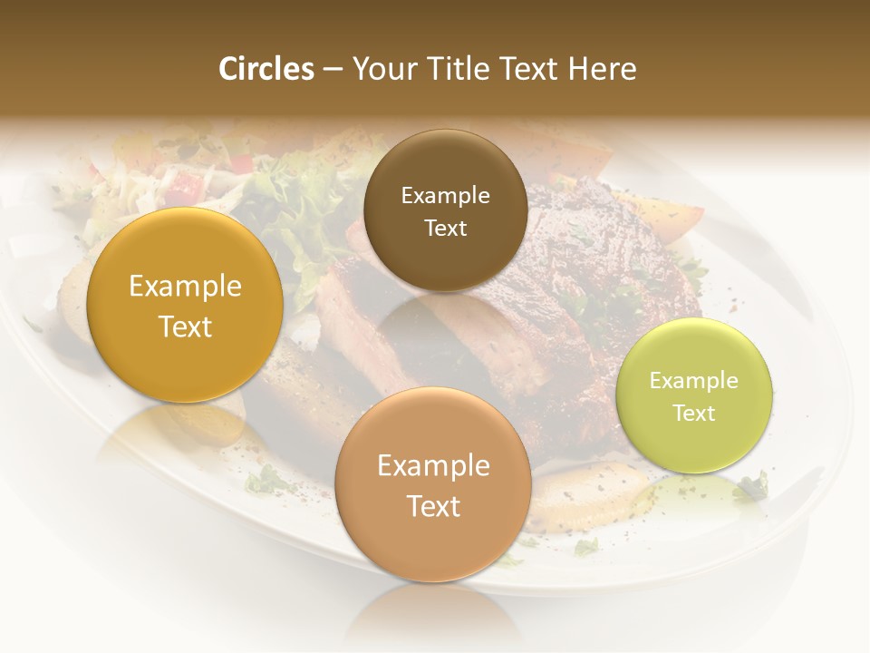 Grilled Vegetables Meal PowerPoint Template