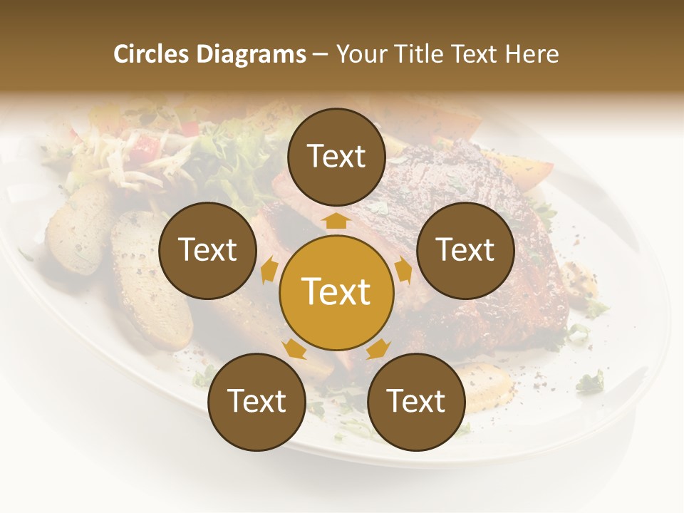 Grilled Vegetables Meal PowerPoint Template