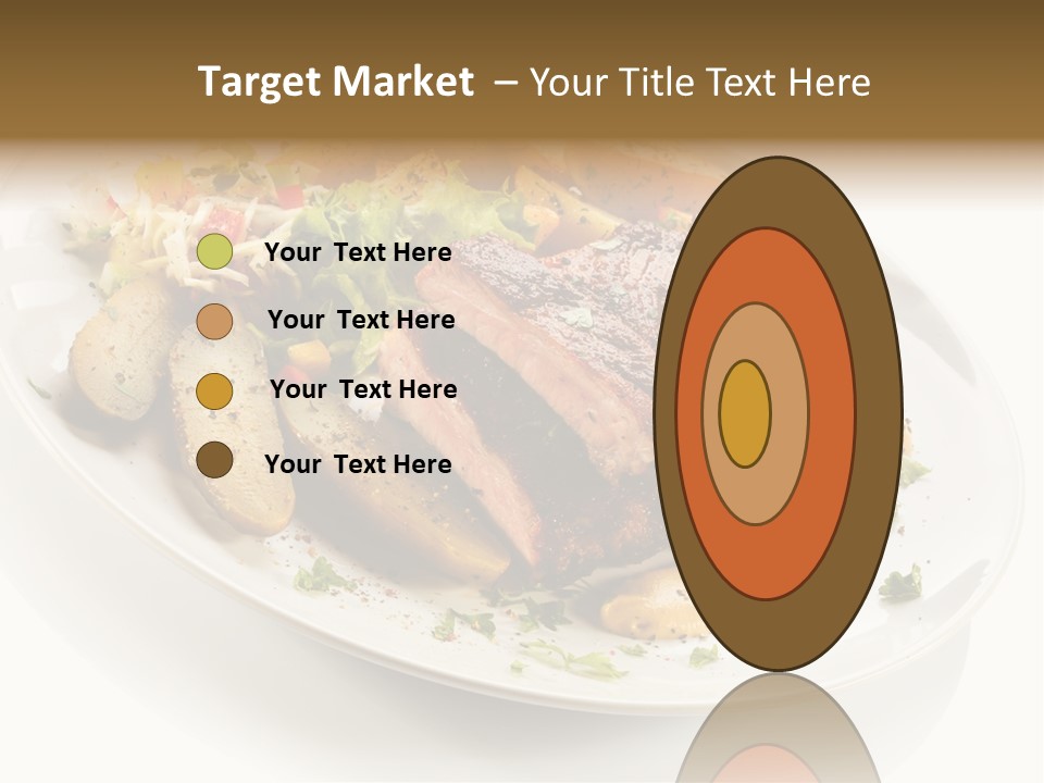 Grilled Vegetables Meal PowerPoint Template