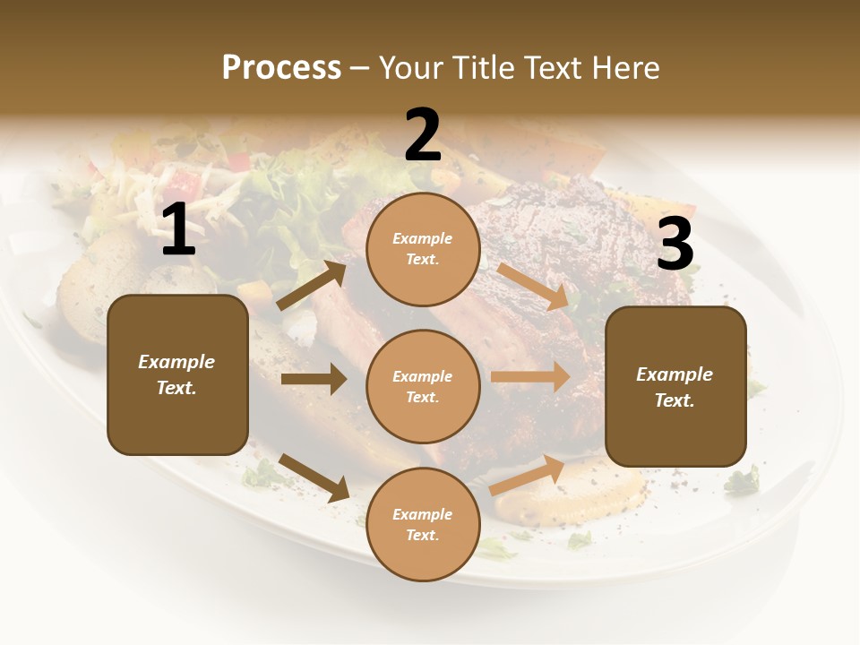 Grilled Vegetables Meal PowerPoint Template