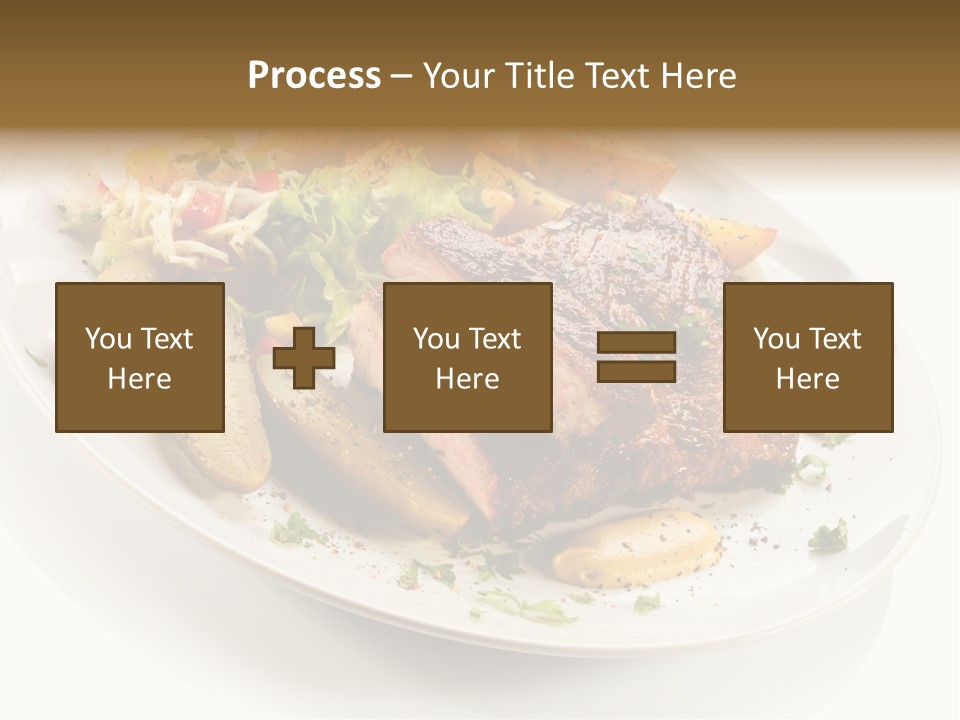 Grilled Vegetables Meal PowerPoint Template