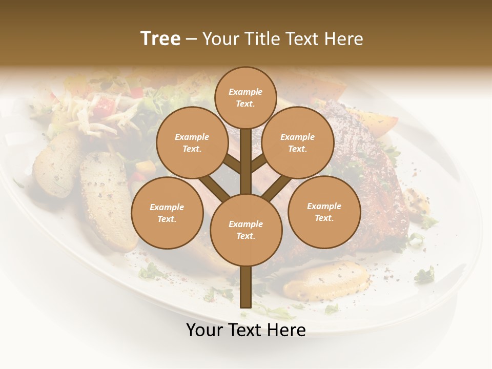 Grilled Vegetables Meal PowerPoint Template