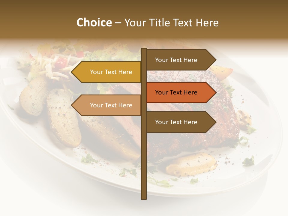 Grilled Vegetables Meal PowerPoint Template