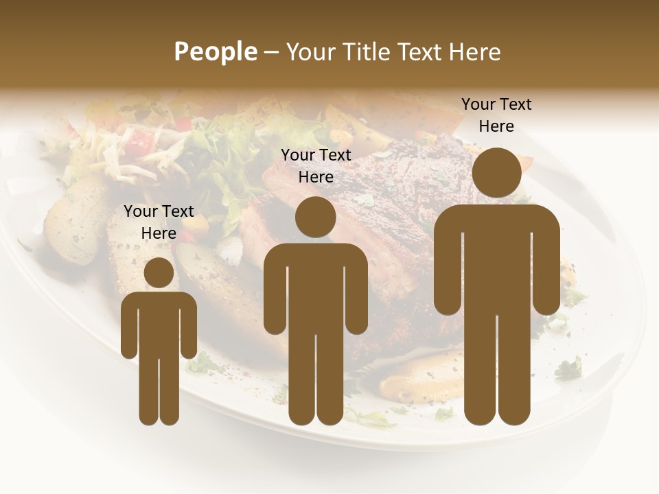 Grilled Vegetables Meal PowerPoint Template