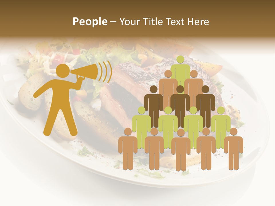 Grilled Vegetables Meal PowerPoint Template