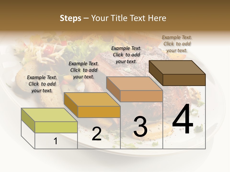 Grilled Vegetables Meal PowerPoint Template