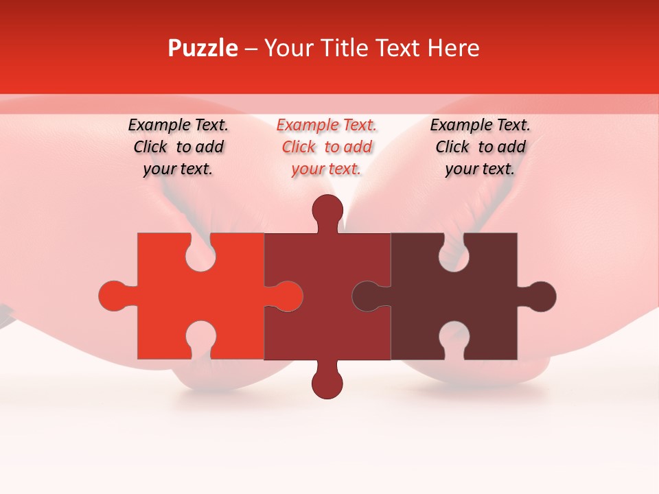 Training Equipment Cloth PowerPoint Template