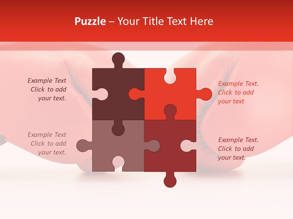 Training Equipment Cloth PowerPoint Template