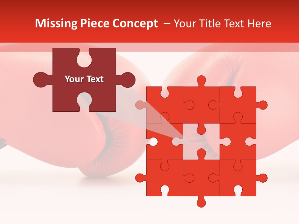 Training Equipment Cloth PowerPoint Template