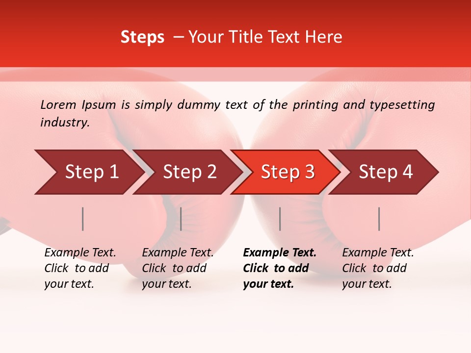 Training Equipment Cloth PowerPoint Template