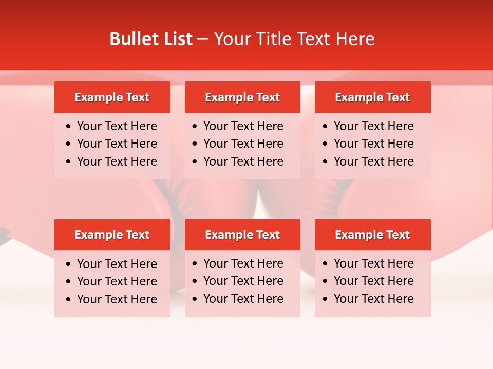 Training Equipment Cloth PowerPoint Template
