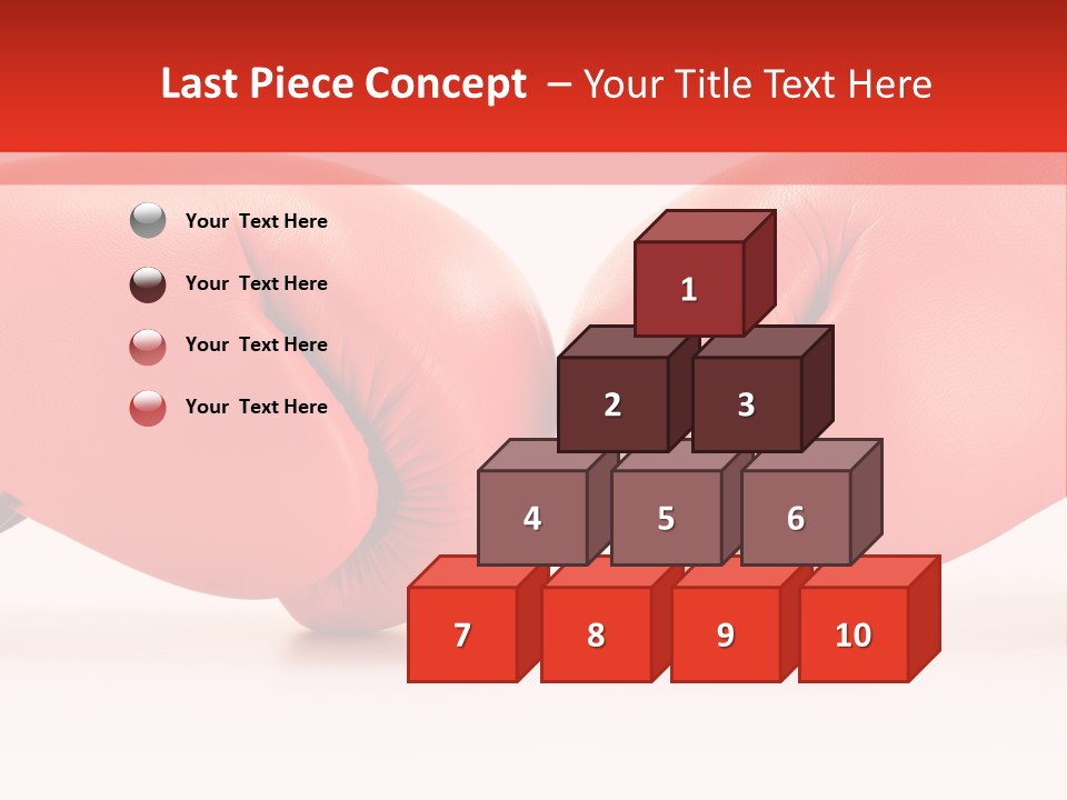 Training Equipment Cloth PowerPoint Template