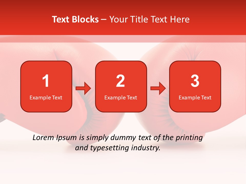 Training Equipment Cloth PowerPoint Template