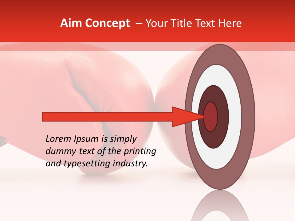 Training Equipment Cloth PowerPoint Template