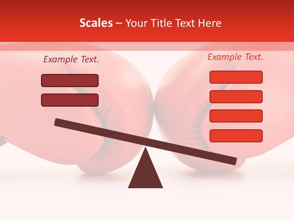 Training Equipment Cloth PowerPoint Template