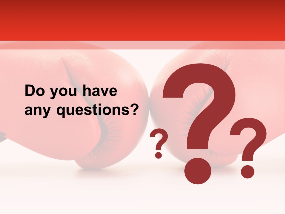 Training Equipment Cloth PowerPoint Template