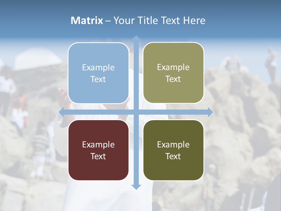 Medina Minaret Ethnic PowerPoint Template