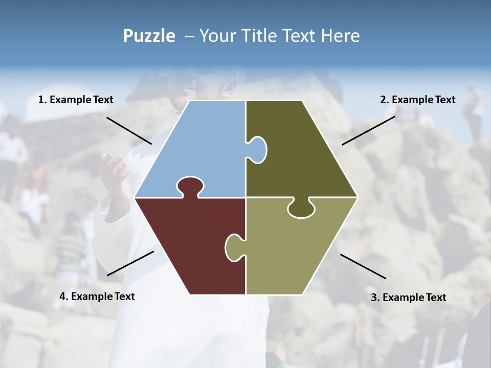 Medina Minaret Ethnic PowerPoint Template