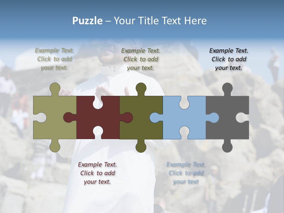 Medina Minaret Ethnic PowerPoint Template