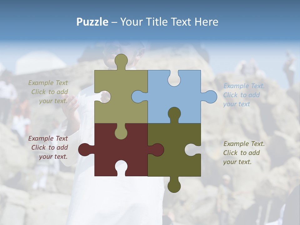 Medina Minaret Ethnic PowerPoint Template