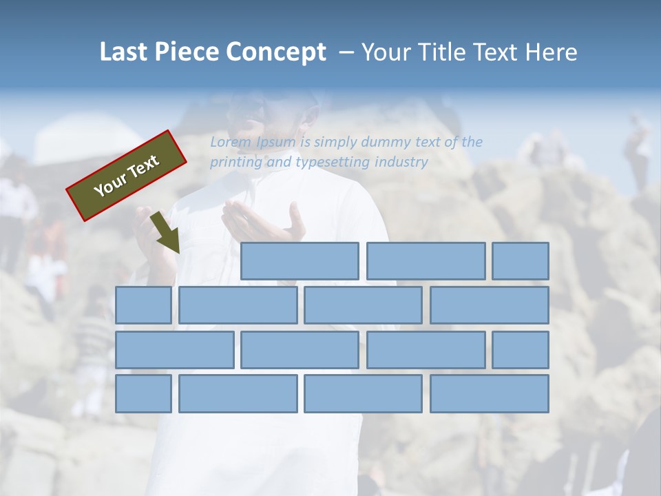 Medina Minaret Ethnic PowerPoint Template