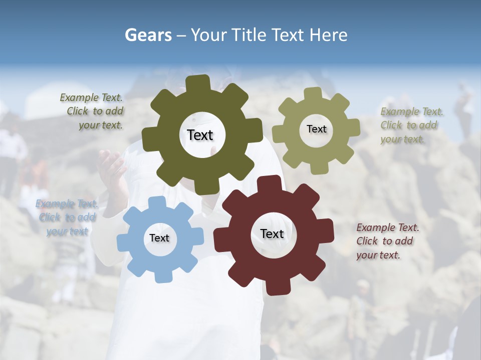 Medina Minaret Ethnic PowerPoint Template